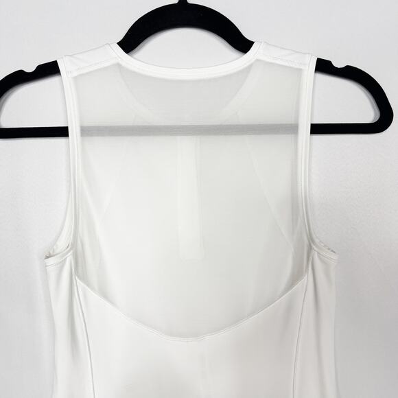 Athleta XSmall White Match Point Dress in SuperSonic Tennis Athletic Mesh Back - Picture 8 of 15